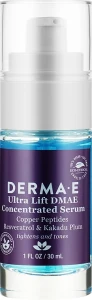 Derma E Концентрована ультраліфтинг-сироватка з ДМАЕ, мідними пептидами, ресвератролом і сливою какаду Ultra Lift DMAE Concentrated Serum
