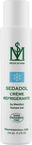 Medicafarm Крем для масажу з охолоджувальним ефектом Sedadol Creme Refrigerante Au Menthol