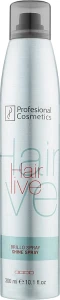 Profesional Cosmetics Спрей-блеск для волос Hairlive Shine Spray