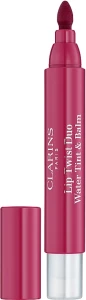 Clarins Двосторонній фломастер-бальзам для губ Lip Twist Duo Water Tint & Balm