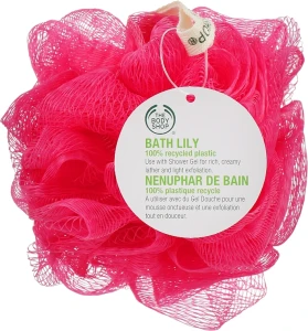 The Body Shop Мочалка для душа, розовая Bath Lily Ultra Fine Pink