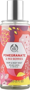 The Body Shop Спрей для волосся й тіла "Гранат і червоні ягоди" Pomegranate And Red Berries