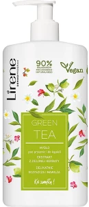 Lirene Ніжне мило для душу й ванни "Зелений чай" Gentle Shower And Bath Soap green Tea