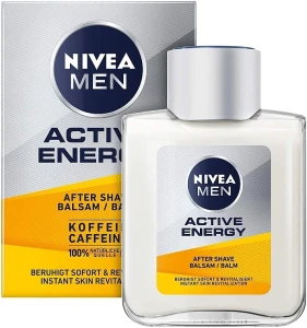 Nivea Бальзам для шкіри обличчя після гоління MEN Active Energy After Caffeine Shave Balm