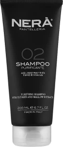 Nera Pantelleria Очищающий шампунь для жирных волос 02 Shampoo With Thymus And Mallow Extracts