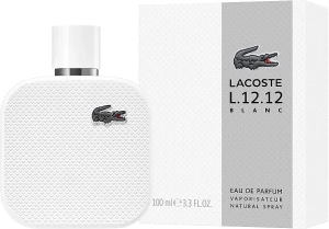 Парфумована вода для чоловіків - Lacoste L.12.12 Blanc, 100 мл