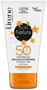 Lirene Эмульсия для загара SPF 50+ Sun Natura Sun Light Emulsion SPF 50+ Vege