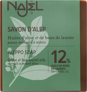 Najel Мыло 12% Aleppo Soap