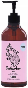 Yope Рідке мило "Ревінь і троянда" Rhubarb and Rose Natural Liquid Soap