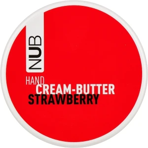 NUB Крем-батер живильний для рук Spa Care Hand Cream Butter Strawberry