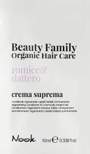 Nook Кондиционер для окрашенных поврежденных волос Beauty Family Organic Hair Care (пробник)