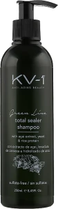 KV-1 Защитный шампунь для восстановления и блеска окрашенных волос Green Line Total Sealer Shampoo