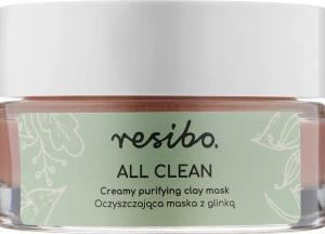 Resibo Маска для обличчя "Очищувальна" All Clean Creamy Purifying Mask