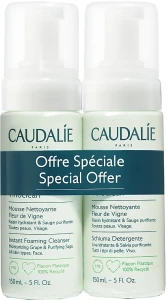 Caudalie Мус для очищення обличчя Vinoclean Foaming Cleanser Duo