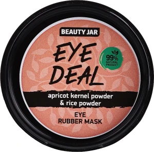 Beauty Jar Альгинатная маска для кожи вокруг глаз Eye Deal Eye Rubber Mask