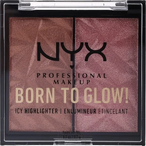 NYX Professional Makeup Born To Glow Icy Highlighter Хайлайтер для обличчя