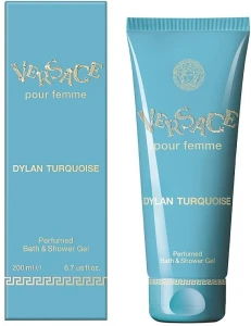 Versace Dylan Turquoise Bath & Shower Gel Гель для душа