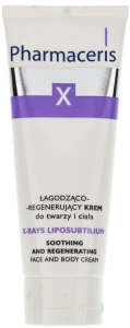 Pharmaceris Крем заспокійливо-регенеруючий для обличчя і тіла X XRay-Liposubtilium Sooting and Regenerating Cream For Face and Body