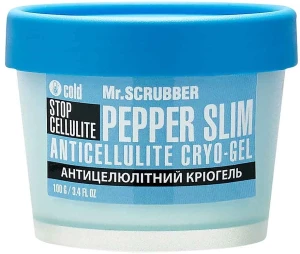 Mr.Scrubber Антицелюлітний кріогель для тіла Stop Cellulite Pepper Slim Anticellulite Cryo-Gel