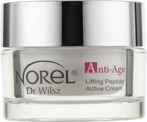 Norel Омолоджувальний ліфтинговий крем з нейропептидом, гіалуроновою кислотою й вітаміном Е Anti-Age Lifting Peptide Active Cream