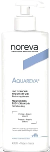 Noreva Laboratoires Зволожувальне молочко для тіла Noreva Aquareva 24H Moisturizing Body Cream