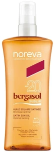Noreva Laboratoires Солнцезащитное масло для тела Bergasol Sublim Satiny Sun Oil SPF20
