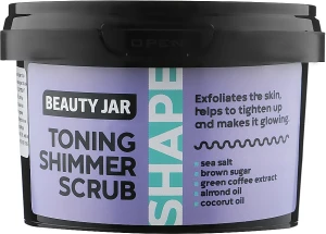 Beauty Jar Тонизирующий скраб для тела Toning Shimmer Scrub