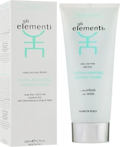 Gli Elementi Влаговосстанавливающий крем для душа Hydro shower cream