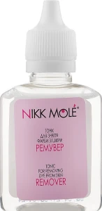 Nikk Mole Тоник для снятия краски с кожи Tonic For Removing Dye From Skin