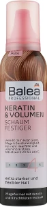 Balea Профессиональный мусс с кератином для придания объема волосам Professional Keratin & Volume Mousse 4