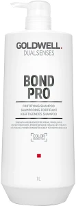 Зміцнювальний шампунь для тонкого й ламкого волосся - Goldwell DualSenses Bond Pro Fortifying Shampoo, 1000 мл