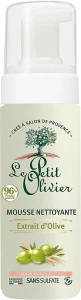 Le Petit Olivier Очищуюча пінка для вмивання з оливковим маслом Face Cares With Olive Oil