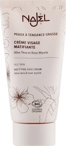 Najel Матирующий крем для лица с миртовой розой Mattifying Cream Aloe Vera & Rose Myrtle