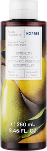 Korres Відновлювальний гель для душу "Бергамот і груша" Bergamot Pear Renewing Body Cleanser