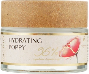 Ingrid Cosmetics Крем зволожувальний для обличчя з олією маку Vegan Hydrating Poppy