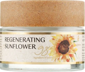 Ingrid Cosmetics Крем для обличчя з соняхом + жожоба + ши Vegan Regenerating Sunflower