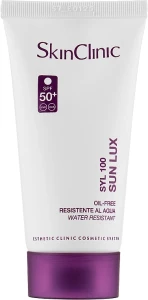 SkinClinic Солнцезащитный крем для тела, водостойкий с SPF50+ Syl 100 Sun Lux Cream