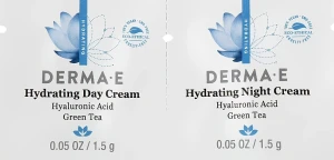 Derma E Набор пробников Hydrating (cr/1.5ml + cr/1.5ml)
