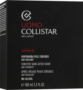 Collistar Лосьйон після гоління тонізуючий Sensitive + гель для душу тонізуючий