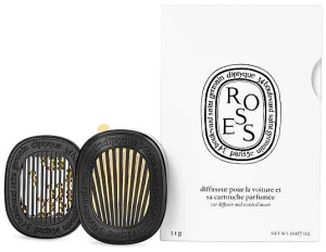 Diptyque Ароматизатор для авто Car Diffuser With Roses Insert