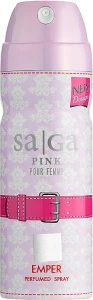 Emper Saga Pink Pour Femme Perfumed Deodorant Body Spray Парфюмированный дезодорант-спрей для тела