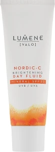 Lumene Дневной флюид придающий сияние с минеральным фильтром Nordic-C Valo Brightening Day Fluid Mineral SPF 30