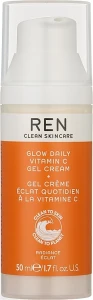 REN Увлажняющий гель-крем для лица Clean Skincare Glow Daily Vitamin C Gel Cream