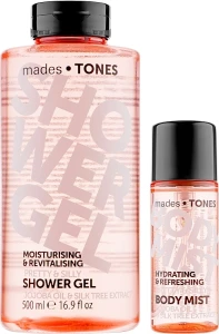 Mades Cosmetics Набір "Красуня" Tones (sh/gel/500ml + b/mist/50ml)