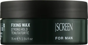 Screen Моделирующий воск сильной фиксации для мужских волос For Man Fixing Wax