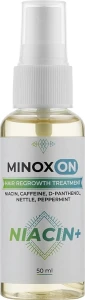 MINOXON Лосьон для роста волос с никотиновой кислотой Hair Regrowth Treatment Niacin +