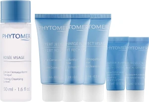 Phytomer Набір Jeunesse Age Solution Travel Kit (f/milk/15ml + f/cr/2x15ml + f/peel/5ml + lip/eye/cr/3ml + f/lot/50ml)