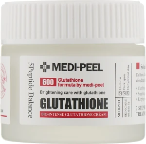 Осветляющий крем с глутатионом - Medi peel Bio Intense Glutathione White Cream, 50 мл