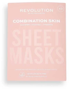 Revolution Skincare Набор масок для комбинированной кожи (f/mask/3pcs)