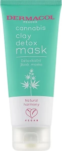 Dermacol Детоксифікувальна глиняна маска з конопляною олією Cannabis Clay Detox Mask